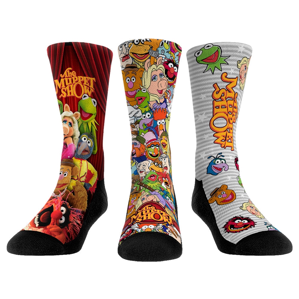 The Muppets - 3-Pack Crew Socks