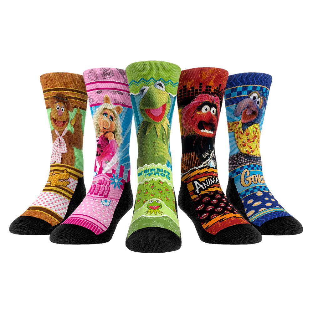 The Muppets - Showtime - 5-Pack Crew Socks