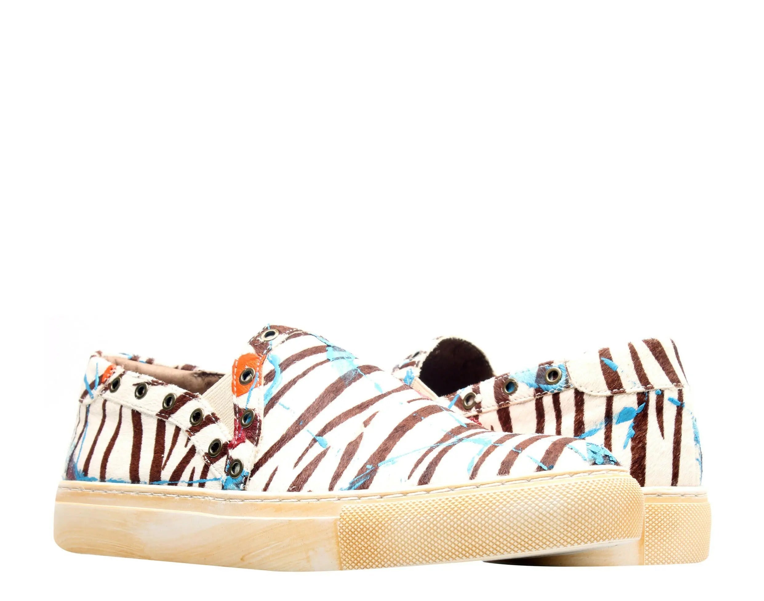 Chocolat Blu Nayla Women Slip-On Sneakers Beige