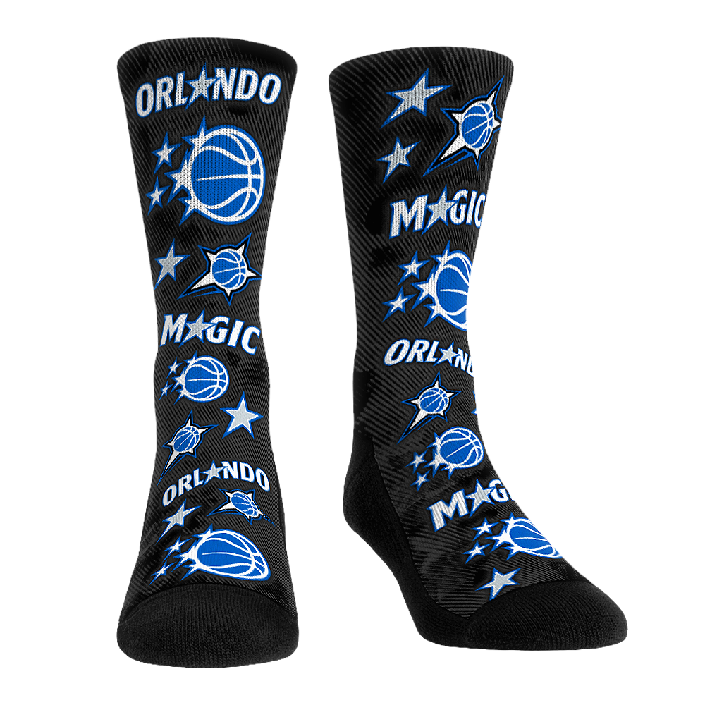 Orlando Magic - Logo All-Over (2025-2026) Crew Socks
