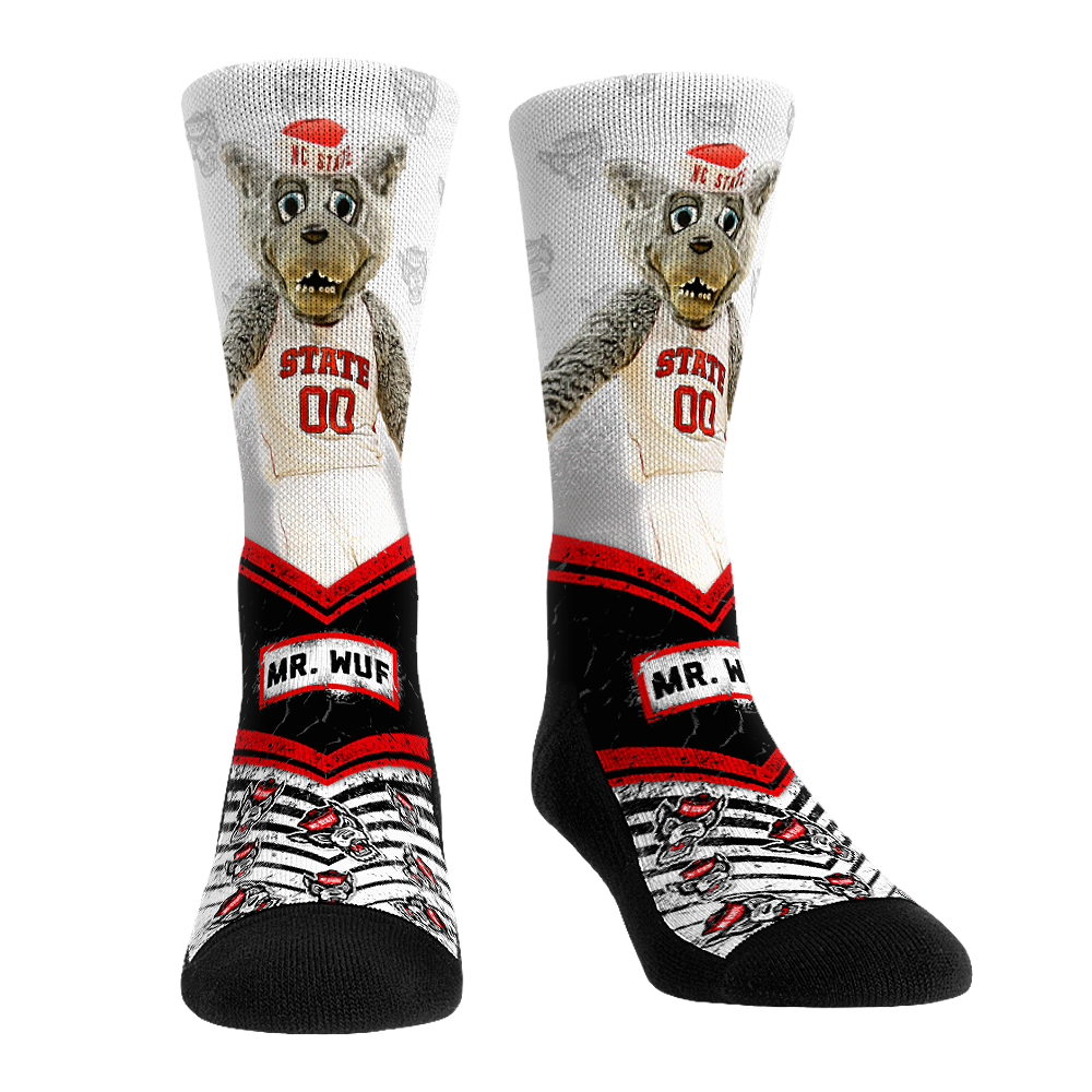 NC State Wolfpack - Mascot Walkout Crew Socks