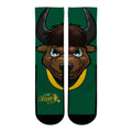 North Dakota State Bison - Thundar Mascot Crew Socks