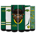 North Dakota State Bison - Super Fan Crew Socks 5-Pack