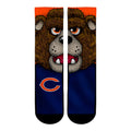Chicago Bears - Split Face Mascot Crew Socks