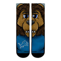 Detroit Lions - Split Face Mascot Crew Socks