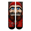 Tampa Bay Buccaneers - Split Face Mascot Crew Socks