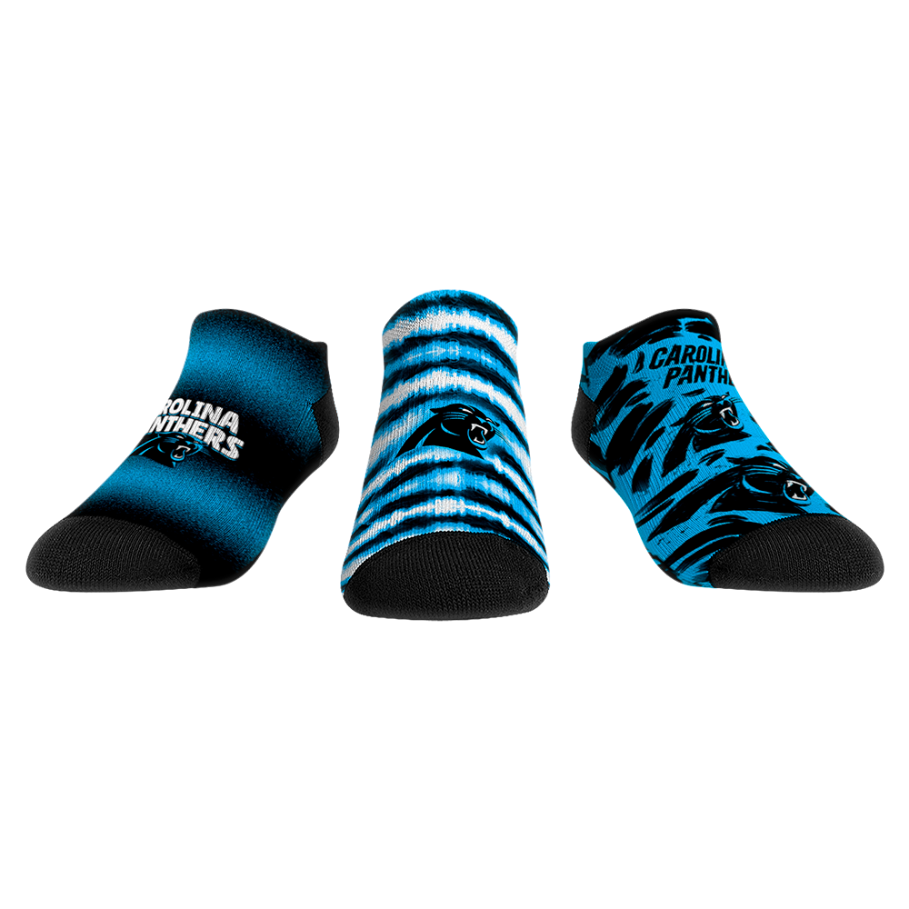 Carolina Panthers - Low Cut - Make Some Noise (3-Pack) Socks