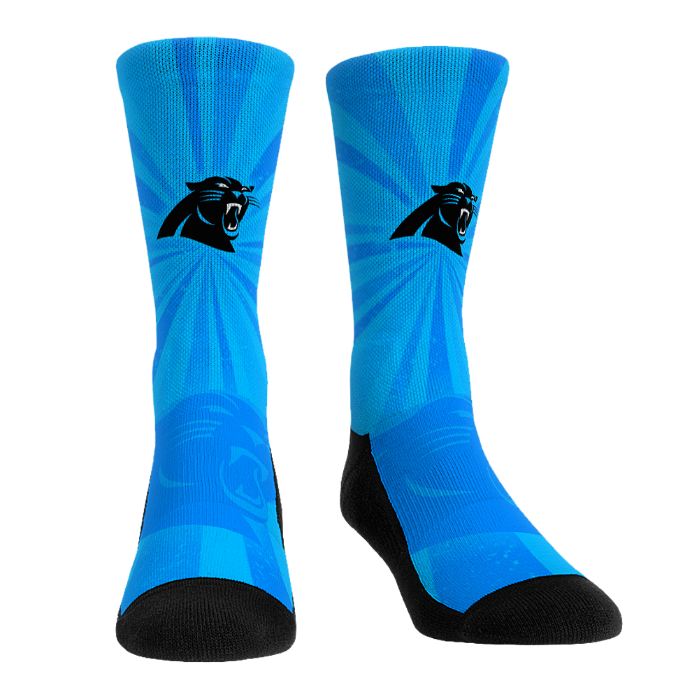 Carolina Panthers - Throwback Swirl Crew Socks