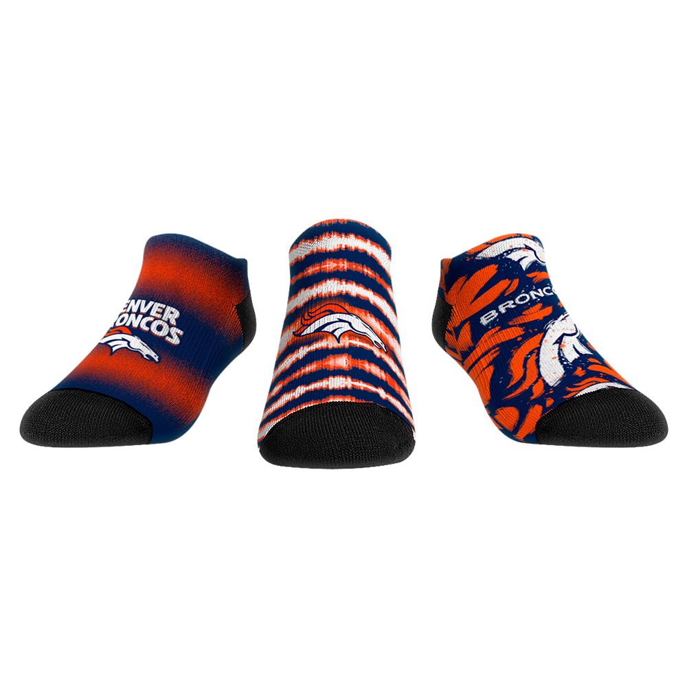 Denver Broncos - Low Cut - Make Some Noise (3-Pack) Socks