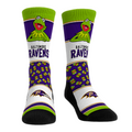 Baltimore Ravens - The Muppets - Kermit Showcase Crew Socks