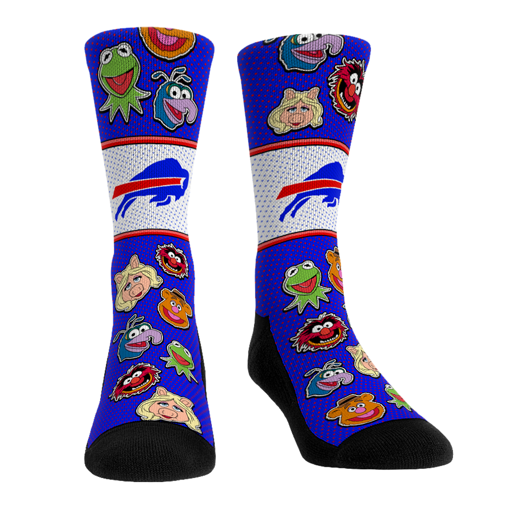 Buffalo Bills - The Muppets - Muppet Mayhem Crew Socks