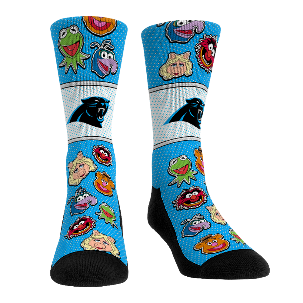 Carolina Panthers - The Muppets - Muppet Mayhem Crew Socks