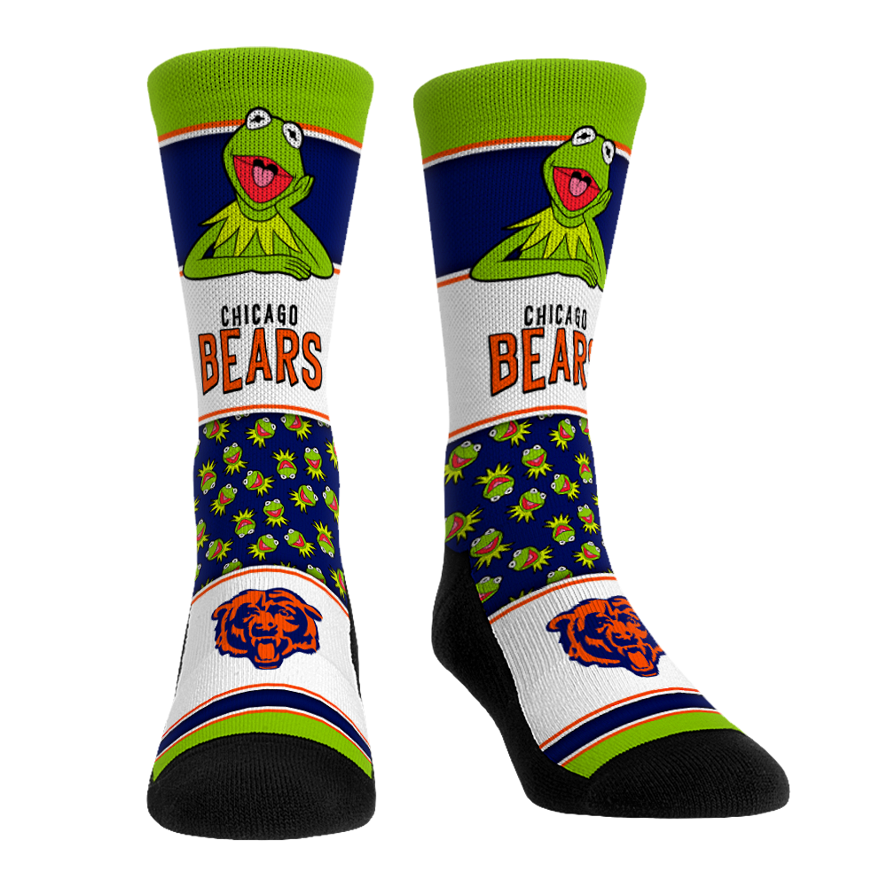 Chicago Bears - The Muppets - Kermit Showcase Crew Socks