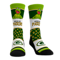 Green Bay Packers - The Muppets - Kermit Showcase Crew Socks