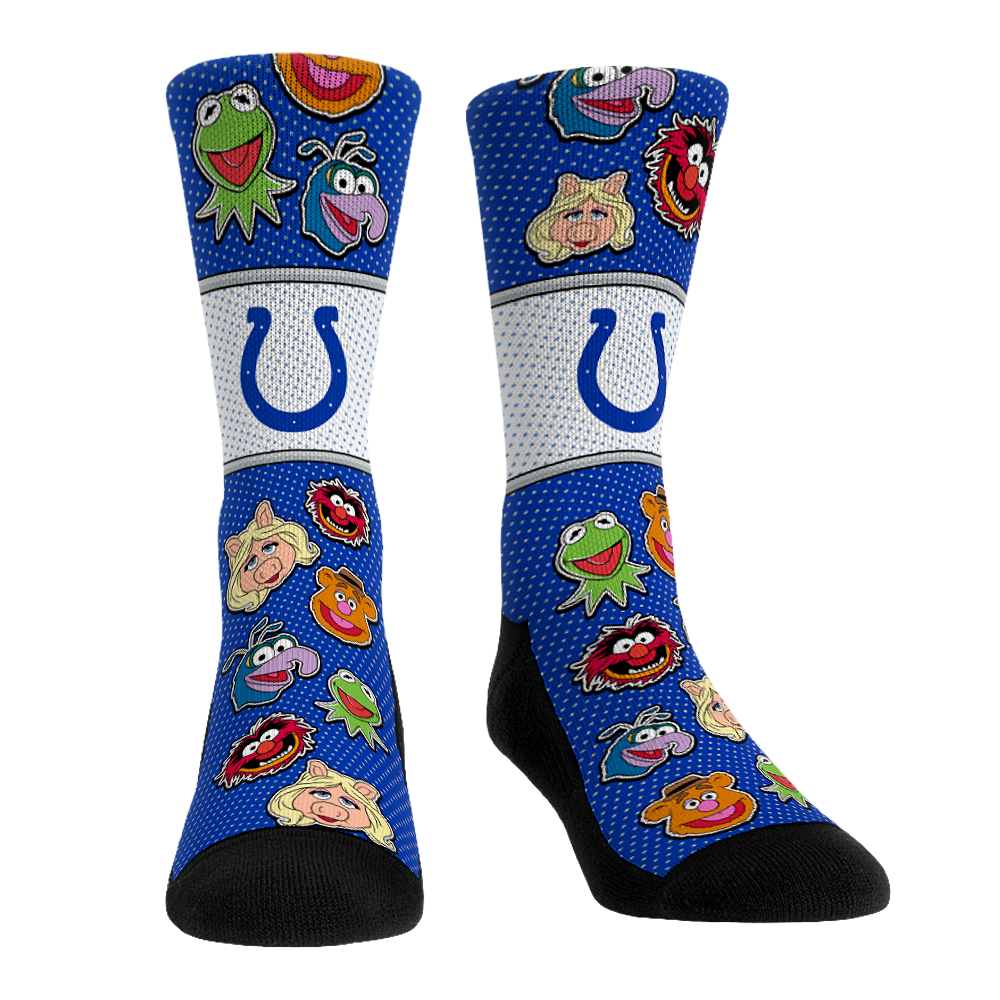 Indianapolis Colts - The Muppets - Muppet Mayhem Crew Socks