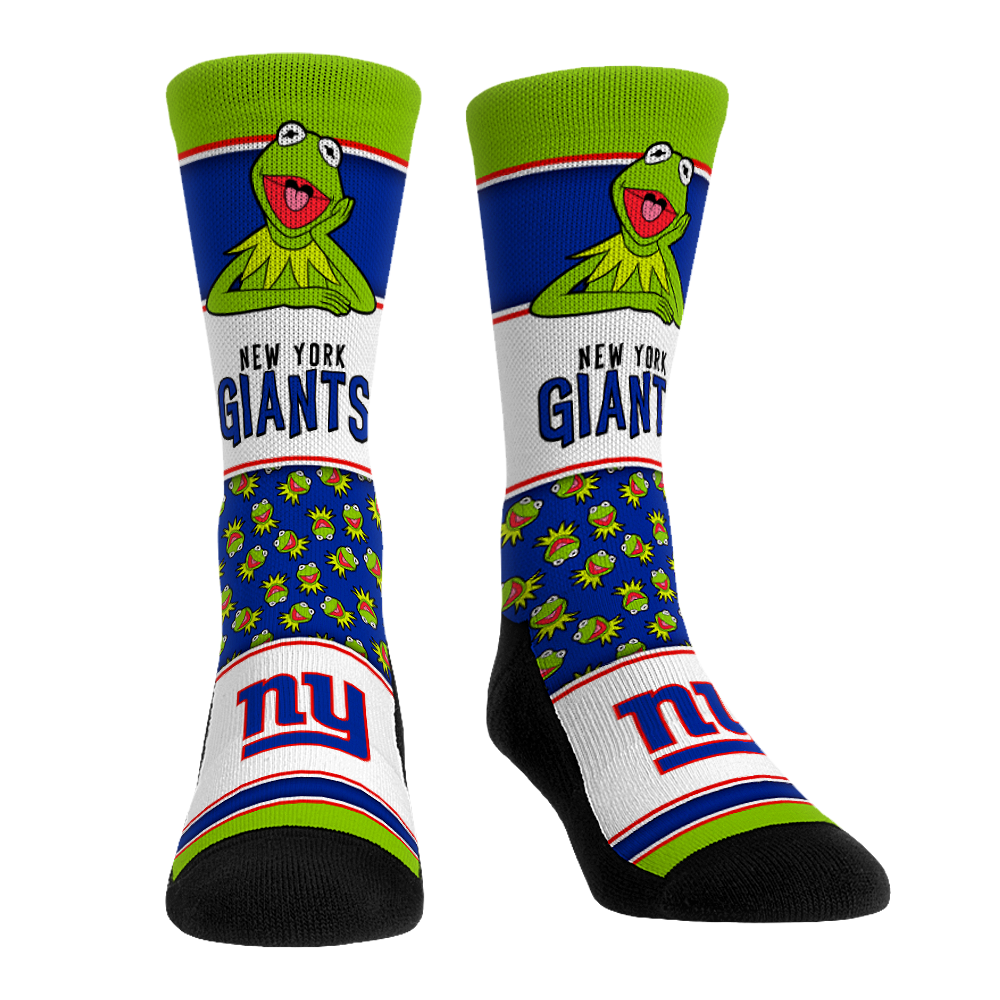 New York Giants - The Muppets - Kermit Showcase Crew Socks