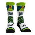 Philadelphia Eagles - The Muppets - Kermit Showcase Crew Socks