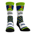 Seattle Seahawks - The Muppets - Kermit Showcase Crew Socks