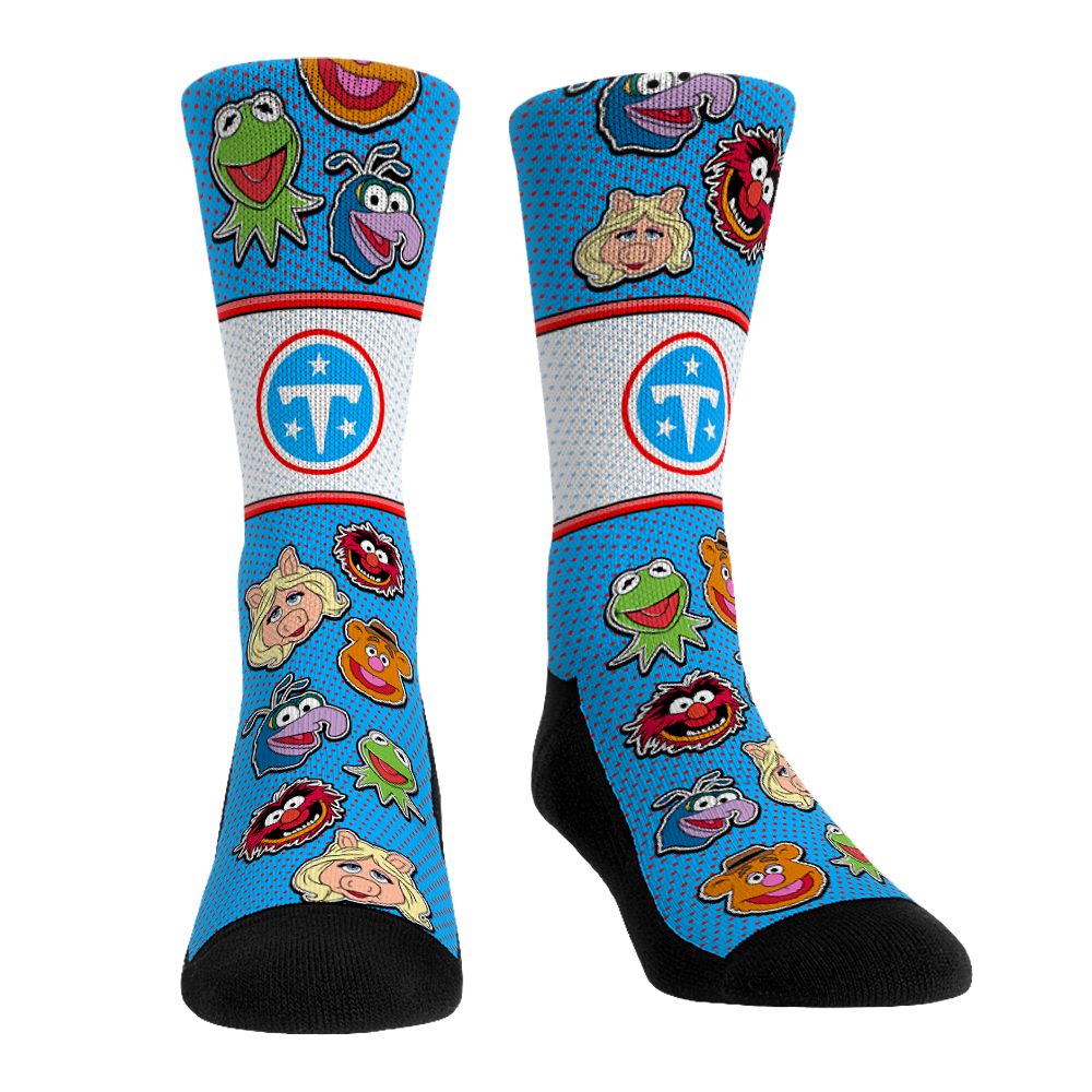 Tennessee Titans - The Muppets - Muppet Mayhem Crew Socks