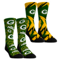 Green Bay Packers - Game Day 2-Pack Crew Socks