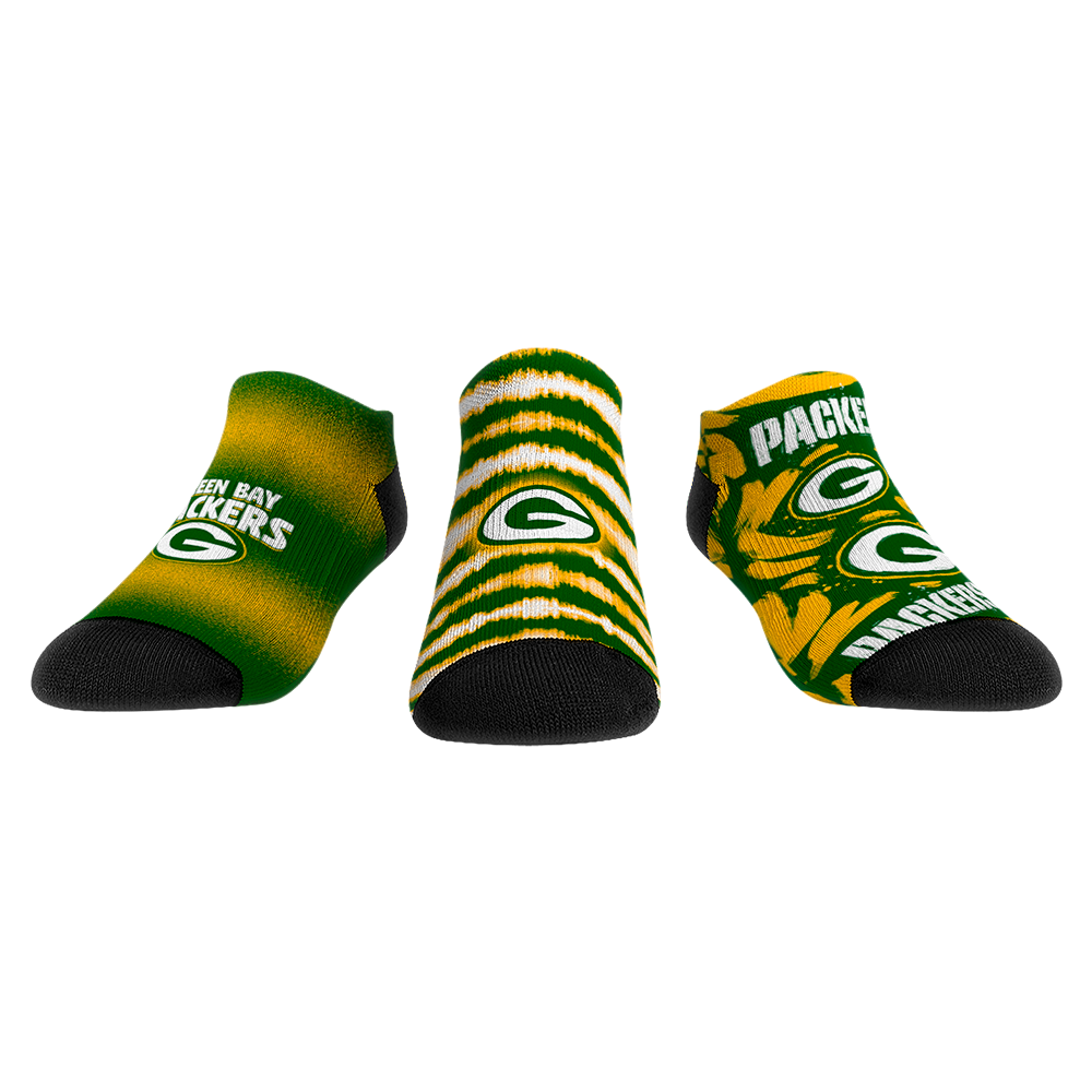Green Bay Packers - Low Cut - Make Some Noise (3-Pack) Socks
