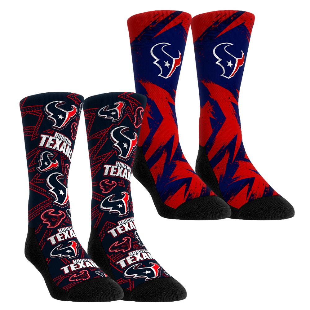 Houston Texans - Game Day 2-Pack Crew Socks