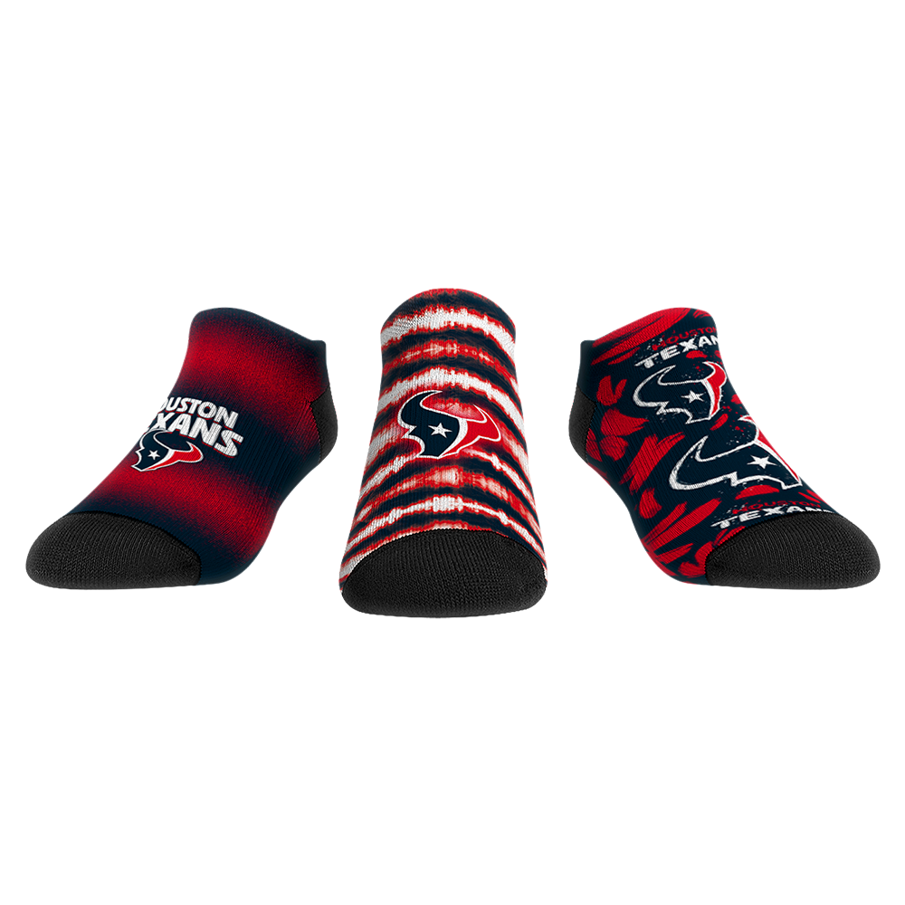 Houston Texans - Low Cut - Make Some Noise (3-Pack) Socks