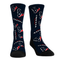 Houston Texans - Throwback All-Over Crew Socks