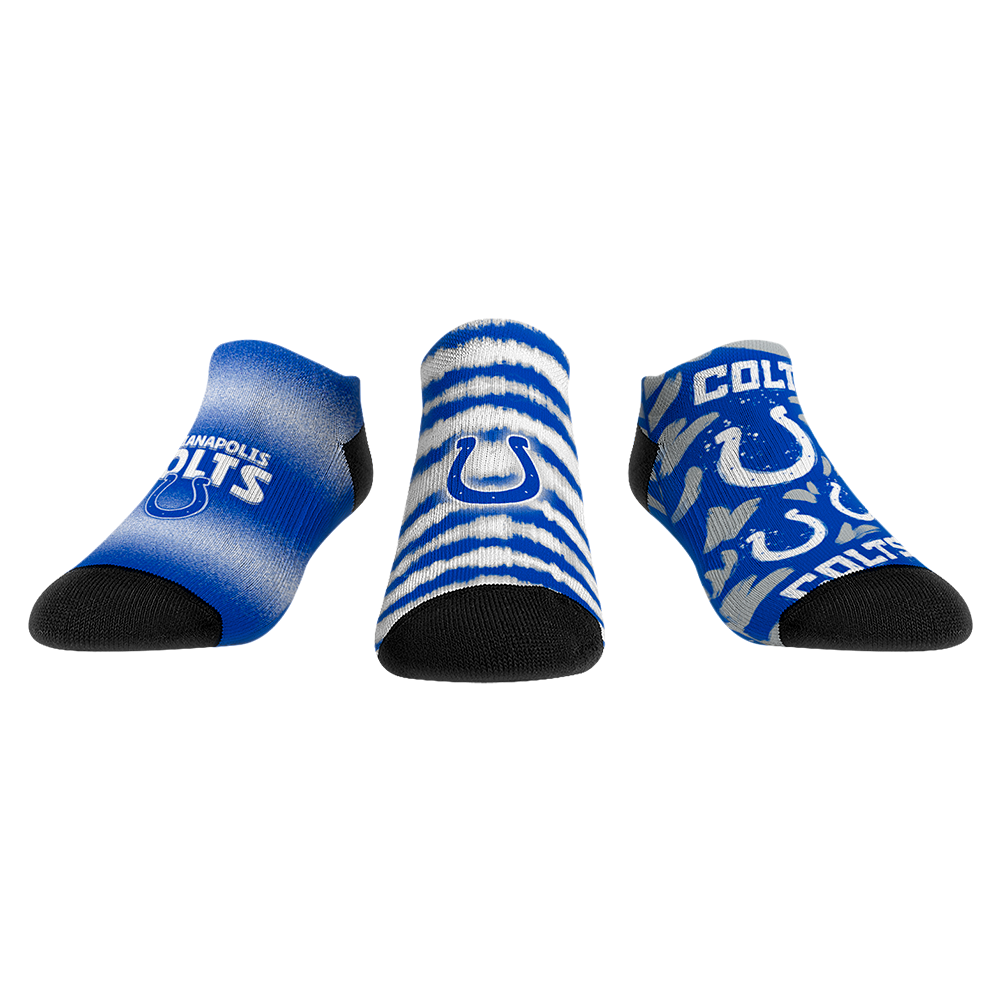 Indianapolis Colts - Low Cut - Make Some Noise (3-Pack) Socks