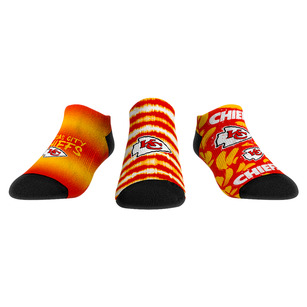 Kansas City Chiefs - Low Cut - Make Some Noise (3-Pack) Socks