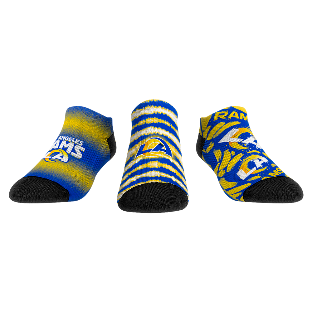 Los Angeles Rams - Low Cut - Make Some Noise (3-Pack) Socks