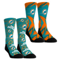 Miami Dolphins - Game Day 2-Pack Crew Socks