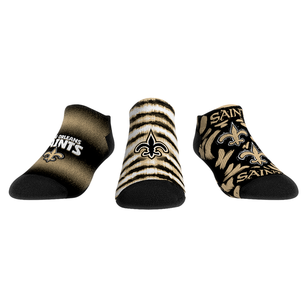 New Orleans Saints - Low Cut - Make Some Noise (3-Pack) Socks