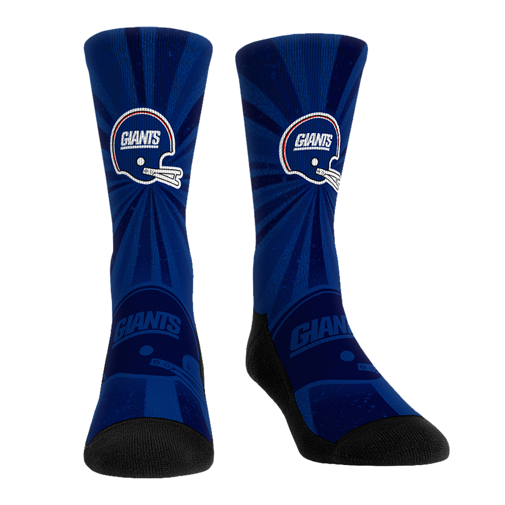New York Giants - Throwback Swirl Crew Socks