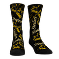 Pittsburgh Steelers - Throwback All-Over Crew Socks