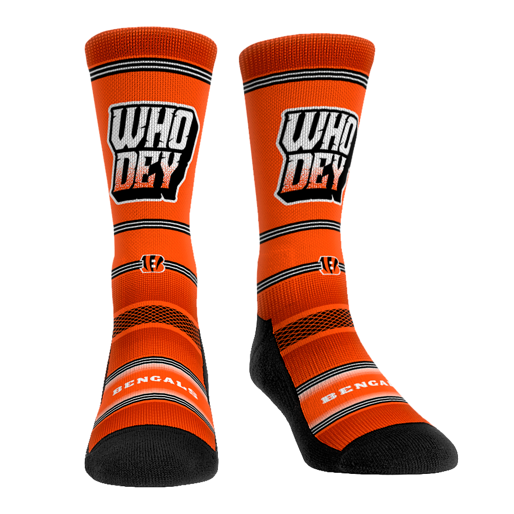 Cincinnati Bengals - Who Dey Crew Socks