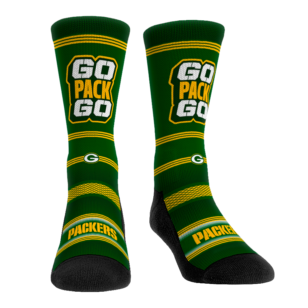 Green Bay Packers - Go Pack Go Crew Socks