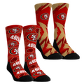 San Francisco 49ers - Game Day 2-Pack Crew Socks