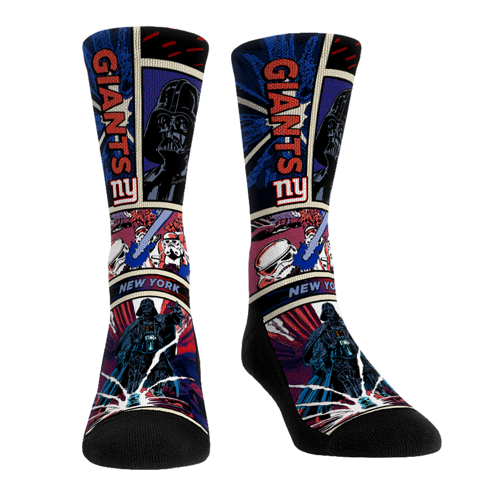 New York Giants - Star Wars - Empire Comic Strip Crew Socks