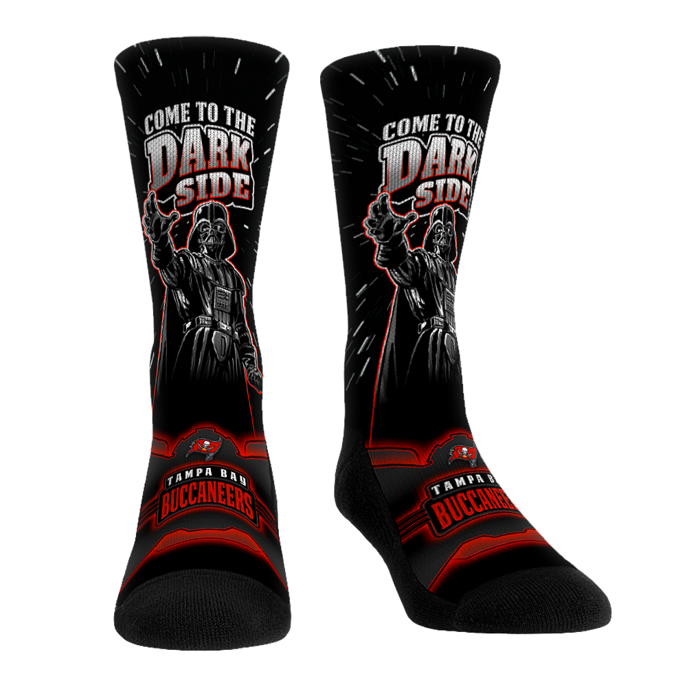 Tampa Bay Buccaneers - Star Wars - Dark Side Crew Socks