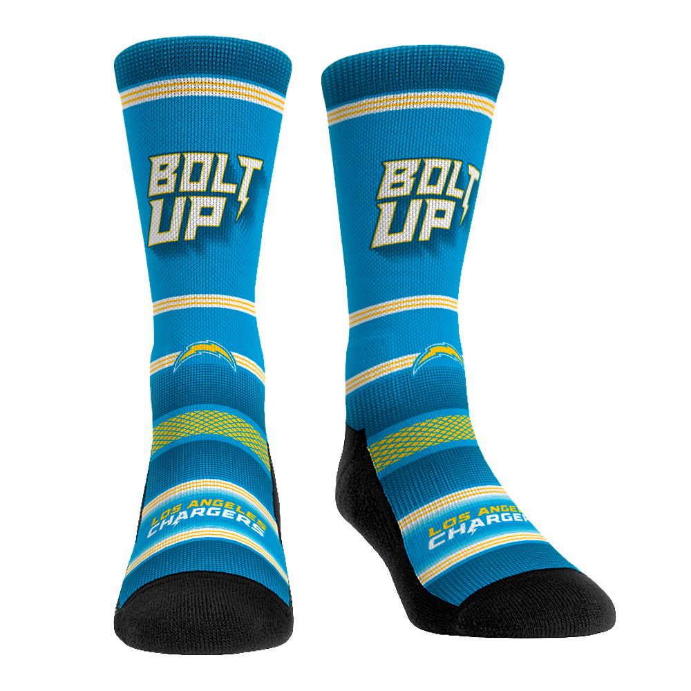 Los Angeles Chargers - Bolt Up Crew Socks