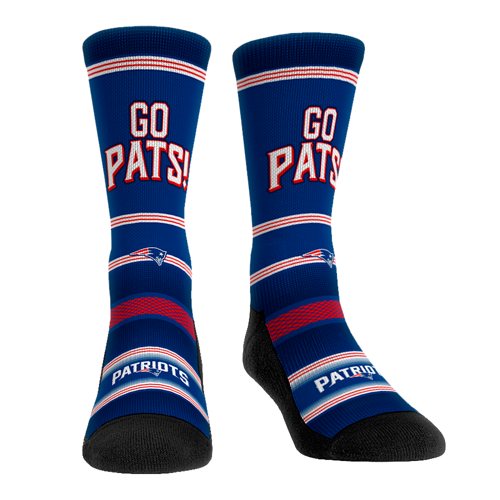 New England Patriots - Go Pats! Crew Socks