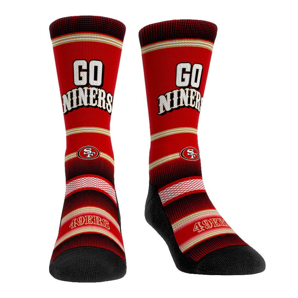 San Francisco 49ers - Go Niners Crew Socks