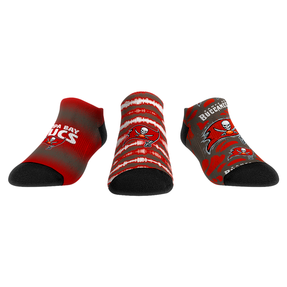 Tampa Bay Buccaneers - Low Cut - Make Some Noise (3-Pack) Socks