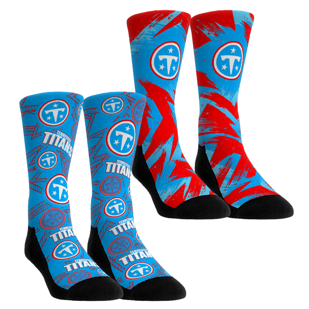 Tennessee Titans - Game Day 2-Pack Crew Socks