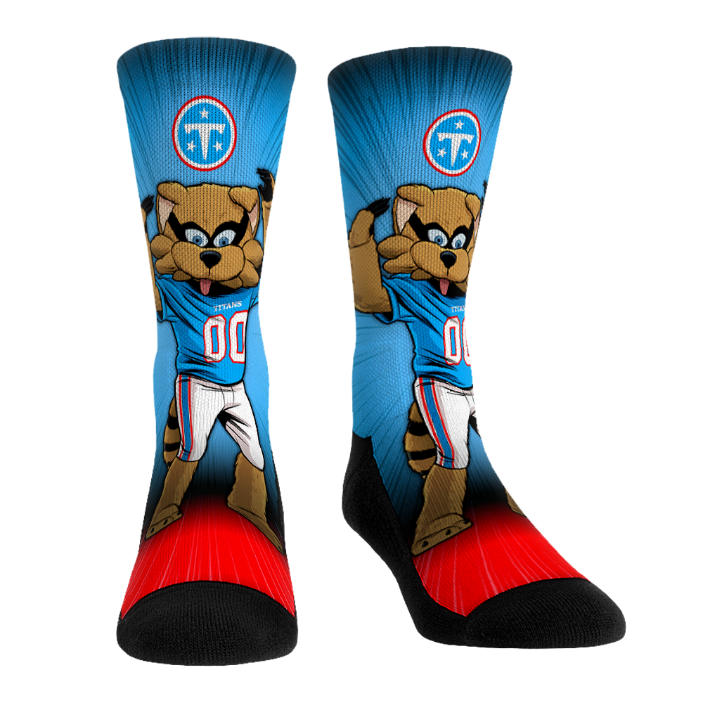 Tennessee Titans - Mascot Pump Up! Crew Socks