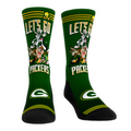 Green Bay Packers - Looney Tunes - Team Pile Up Crew Socks