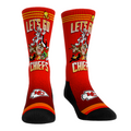 Kansas City Chiefs - Looney Tunes - Team Pile Up Crew Socks