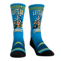 Los Angeles Chargers - Looney Tunes - Team Pile Up Crew Socks
