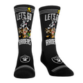 Las Vegas Raiders - Looney Tunes - Team Pile Up Crew Socks